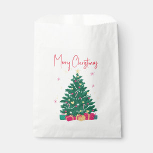 Christmas Tree with Gifts Favour Bag