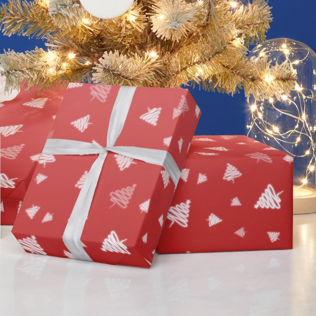 Christmas Tree Wrapping Paper (Holidays)