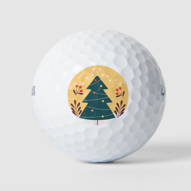 Christmas tree x golf balls (Front)