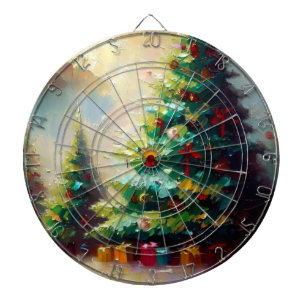Christmas Trees (2) Dartboard