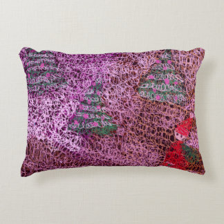 Christmas trees accent pillow