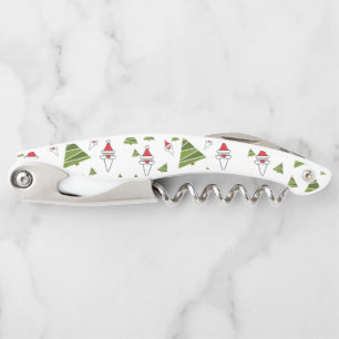 Christmas Trees and Santa Corkscrew