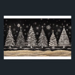 Christmas Trees Chalkboard Style Poster<br><div class="desc">Christmas Trees Chalkboard Style Poster


Transform your holiday decor with our charming **Christmas Trees Chalkboard bringing a stylish and festive touch to your home this season. Features a beautiful chalkboard aesthetic that showcases delightful Christmas trees,  perfect for enhancing your living room with warmth and cheer.</div>