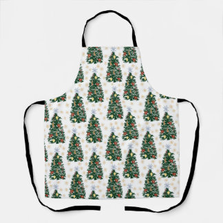 Christmas trees - Festive holiday Apron