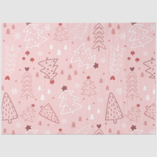 Christmas Trees Hearts Stars Christmas Tissue Paper