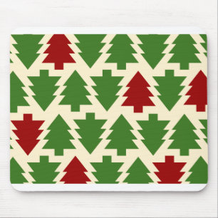 Christmas Trees Holiday Mouse Pad