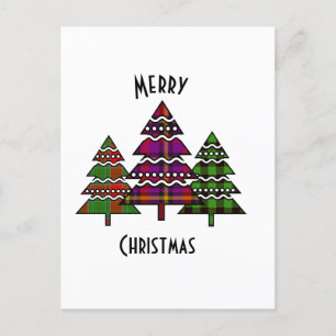 Christmas Trees            Holiday Postcard