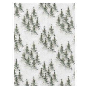 Christmas trees in the Woods Tablecloth