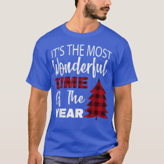 Christmas Trees It's The Most Wonderful Time Of Th T-Shirt