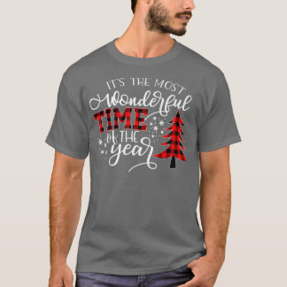 Christmas Trees Its The Most Wonderful Time Of The T-Shirt