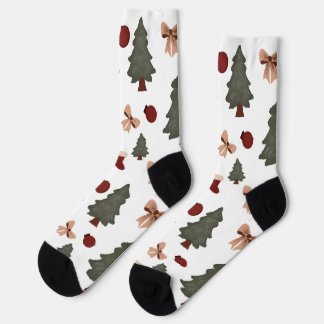 Christmas trees socks