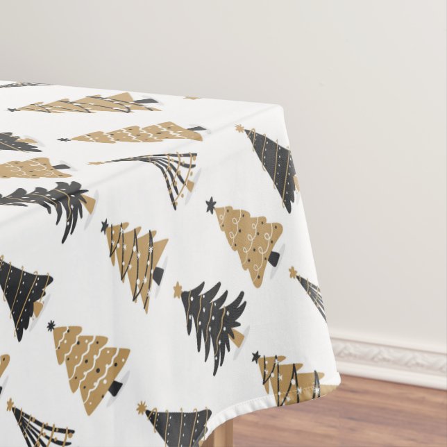 Christmas Trees Tablecloth (In Situ)