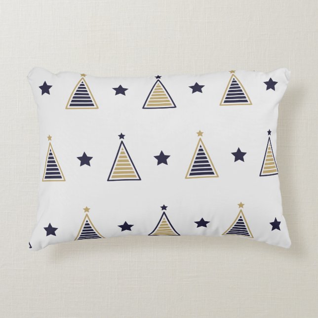 Christmas Trees Throw Pillows (Front)