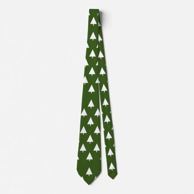 christmas trees tie (Front)