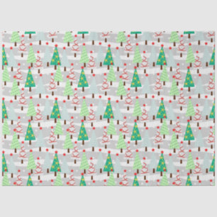 Christmas Trees Tissue Paper