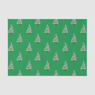 Christmas Trees Tissue Paper