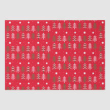 Christmas Trees Tissue Paper