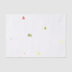 CHRISTMAS TREES Tissue Paper