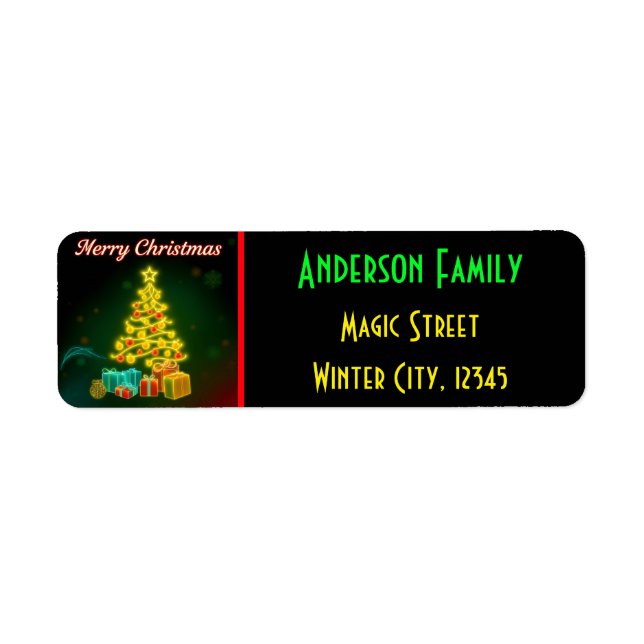 Christmas Trendy Neon Holiday Collection (Front)