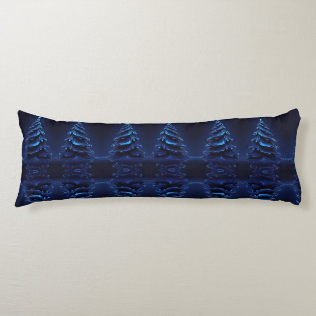 christmas tress Body Pillow (Front)