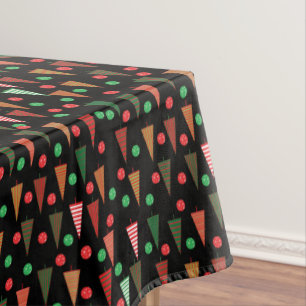 Christmas Tri Trees Tablecloth
