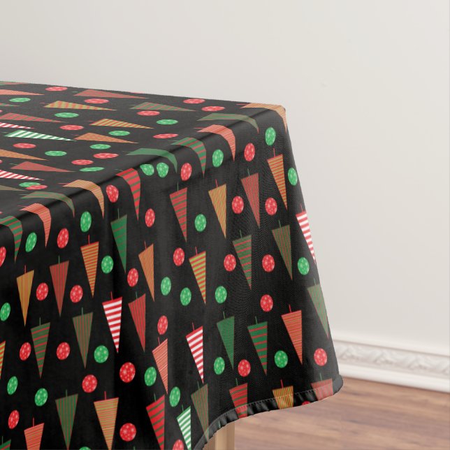 Christmas Tri Trees Tablecloth (In Situ)