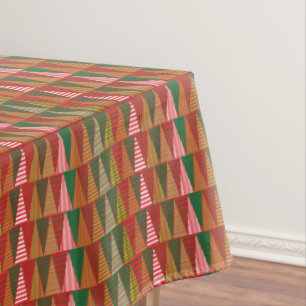 Christmas Tri-Trees Tablecloth
