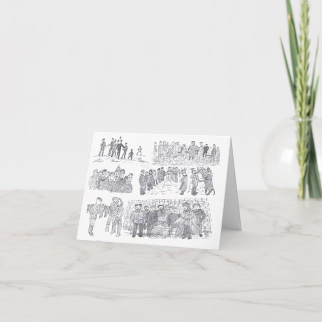 Christmas Truce Card (6 images) (Front)