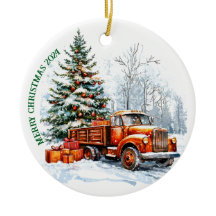 Christmas truck 