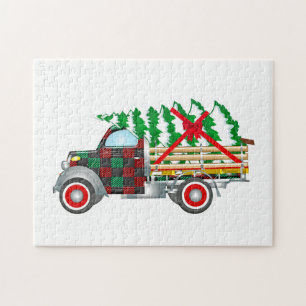 Christmas Truck Jigsaw Puzzle