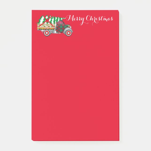 Christmas Truck Post-it-Notes Post-it Notes (Front)