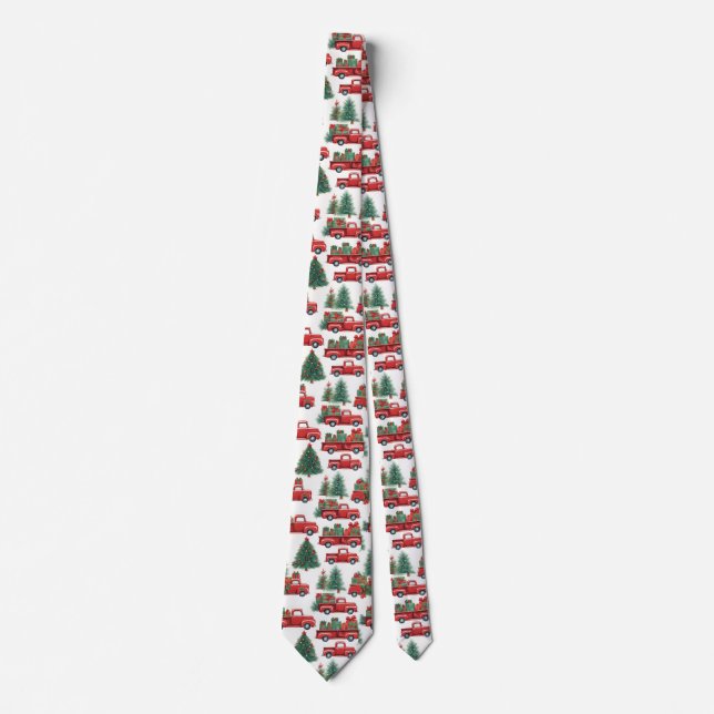 Christmas Truck Tie (Front)