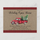 Christmas Truck & Tree Christmas Party Invitation 