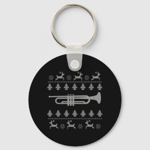 Christmas Trumpet Gift Keychain