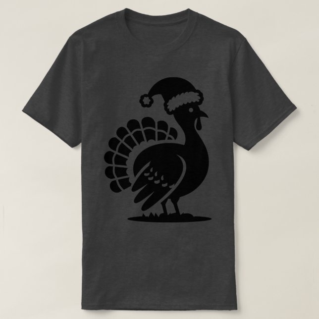 Christmas Turkey TShirt 1 (Design Front)