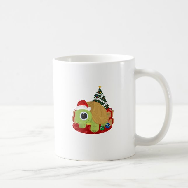 Christmas - Turtle Coffee Mug (Right)