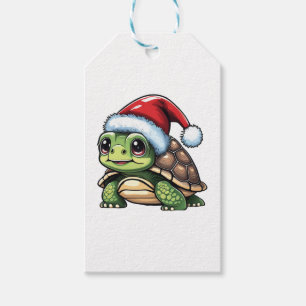 Christmas Turtle  Gift Tags