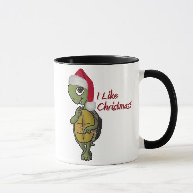 Christmas-Turtle Mug (Right)