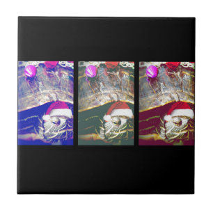 Christmas Turtle Tile