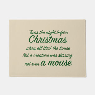 Christmas ‘Twas the Night Before Doormat