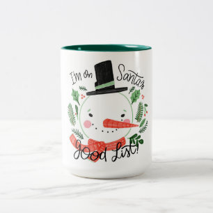Christmas Two-Tone Coffee Mug