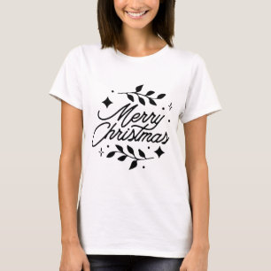 Christmas Typography Sayings T-Shirt