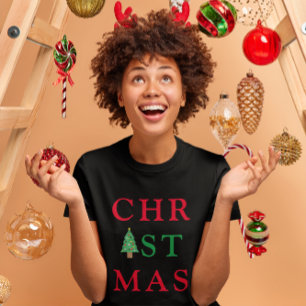 Christmas Typography T-Shirt