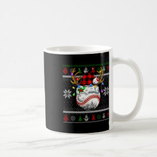 Christmas Ugly Sater Santa Hat Men Kids Baseball Coffee Mug