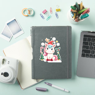 Christmas Unicorn Cute Magical Xmas Toddler Girls 