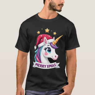 Christmas Unicorn Long Sleeve T-Shirt