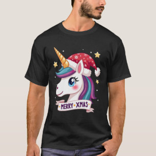 Christmas Unicorn Long Sleeve T-Shirt (1)