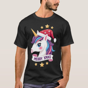 Christmas Unicorn Long Sleeve T-Shirt (2)
