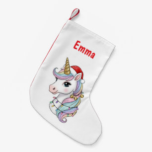 Christmas Unicorn Stocking