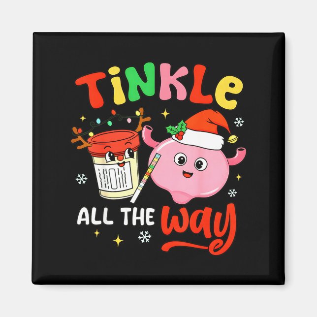 Christmas Urologist Nephrologist T Healthcare Work Magnet (Front)